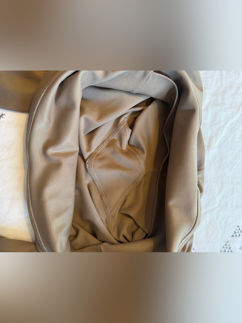 BuffBunny Olive Brown High-Waist Leggings - Picture 4 of 5